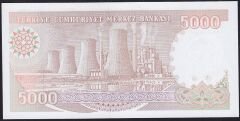 7.Emisyon 4.Tertip 5000 Lira I29 463586 Çil