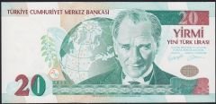 8.Emisyon 20 YTL G73 715456 Çil