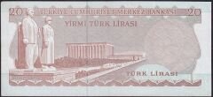 6.Emisyon 3.Tertip 20 Lira H23 126062 Çilaltı