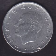 1974 Yılı 1 Lira Düz