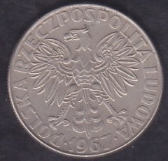 POLONYA 10 ZLOTY 1967