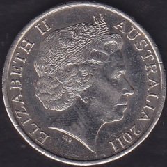 Avustralya 20 Cent 2011 Hatıra