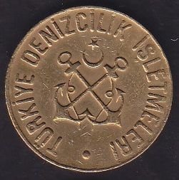 Deniz Hatları Ulaşım Jetonu 21 mm
