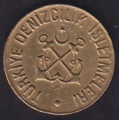 Deniz Hatları Ulaşım Jetonu 21 mm