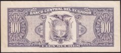 Ekvator 100 Sucres 1997 Çok Temiz+ Pick123Ad