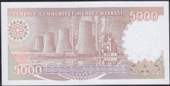 7.Emisyon 4.Tertip 5000 Lira I06 707329 Çil