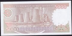 7.Emisyon 4.Tertip 5000 Lira I16 237755 Çil