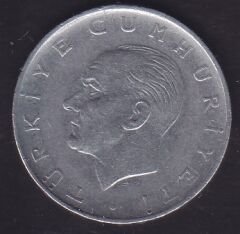 1975 Yılı 1 Lira Düz