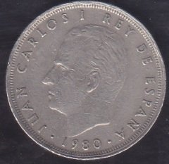 İSPANYA 25 PESETAS 1980 - ESPANA 82 DÜNYA FUTBOL