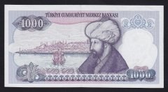 7.EMİSYON 1.TERTİP 1000 LİRA D01 287324 ÇÇT
