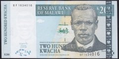 Malawi 200 Kwacha 2004 ÇİL Pick 55