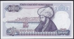 7.EMİSYON 1.TERTİP 1000 LİRA A58 764042 ÇİLALTI (KULLANIM KATI YOKTUR)