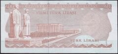 6.Emisyon 3.Tertip 20 Lira H14 694019 Ççt Çilaltı