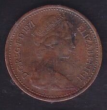 İngiltere 1/2 Penny 1971