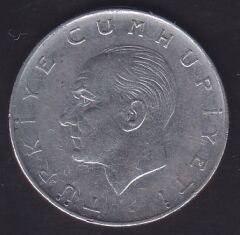 1977 Yılı 1 Lira Düz