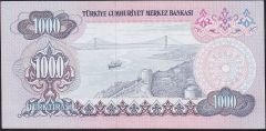 6.Emisyon 1.Tertip 1000 Lira B62 080992 Çilaltı Çil