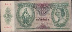 Macaristan 10 Pengo 1936 Çok Temiz