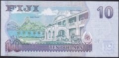Fiji 10 Dolar 2011 Çilaltı Çil Pick 111b