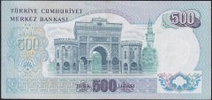 6.Emisyon 2.Tertip 500 Lira N06 089097 Ççt+