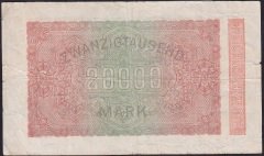 ALMANYA 20000 MARK 1923 TEMİZ eski para satan yerler