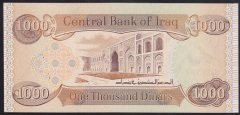 Irak 1000 Dinar 2003 ÇİL Pick 93a