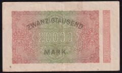 Almanya 20000 Mark 1923 Çok Temiz+