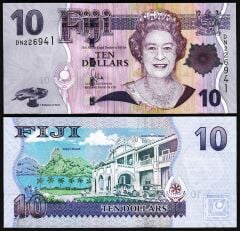 Fiji 10 Dolar 2011 Çilaltı Çil Pick 111b