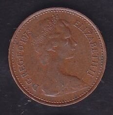 İngiltere 1/2 Penny 1973