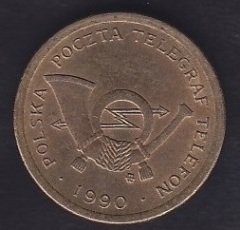POLONYA TELGRAF TELEFON JETONU 1990