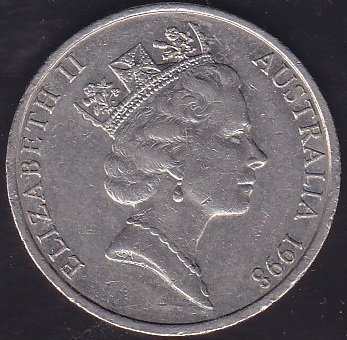 Avustralya 20 Cent 1998