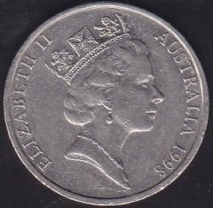 Avustralya 20 Cent 1998
