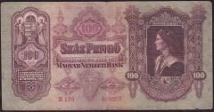 Macaristan 100 Pengo 1930 Temiz