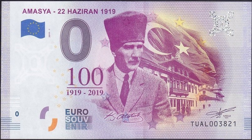 Amasya 0 ( Sıfır ) Euro 2019 Çil