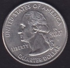 AMERİKA ÇEYREK DOLAR 2005 - WEST VIRGINIA EYALETİ eski para alan yerler