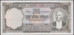 5.Emisyon 3.Tertip 100 Lira P04 022599 Çok Temiz+