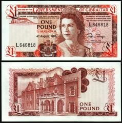 Cebelitarık 1 Pound 1988 Çil Pick 20e