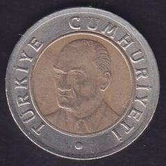 2005 Yılı 1 Yeni Türk Lirası