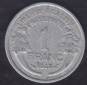 Fransa 1 Frank 1948
