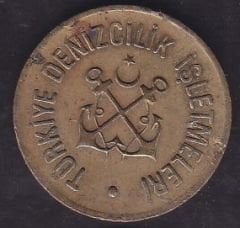 Deniz Hatları Ulaşım Jetonu 23 mm