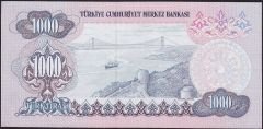 6.Emisyon 1.Tertip 1000 Lira B48 349736 Çok Çok Temiz+
