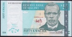 Malawi 50 Kwacha 2005 ÇİL Pick 53a