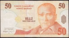8.Emisyon 50 YTL E39 575687 Çok Temiz