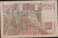 Fransa 100 Frank 1949 Çok Temiz