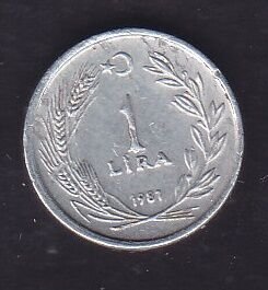 1981 Yılı 1 Lira