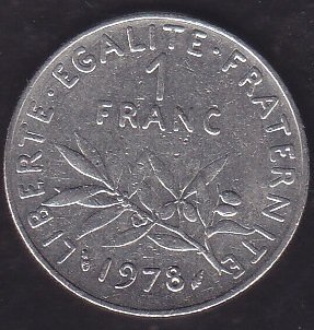 Fransa 1 Frank 1978