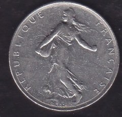 Fransa 1 Frank 1978