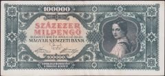 Macaristan 100000 Pengo 1946 Çok Çok Temiz+