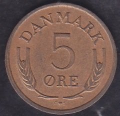 Danimarka 5 Öre 1968
