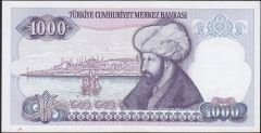 7.Emisyon 1.Tertip 1000 Lira E46 597460 Ççt Çilaltı