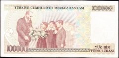 7.Emisyon 1.Tertip 100000 Lira B24 569000 Çok Temiz